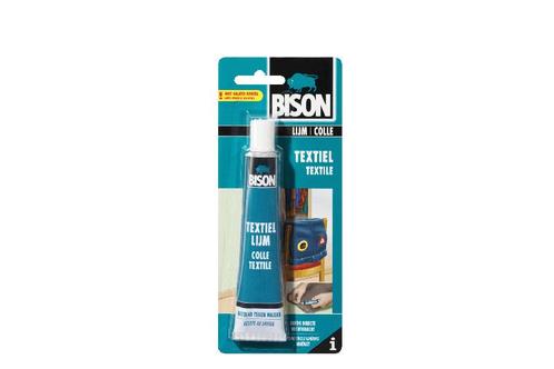 Bison textiellijm 50 ml, tube, Doe-het-zelf en Verbouw, Overige Doe-het-zelf en Verbouw, Nieuw, Verzenden