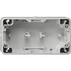 Gira bodemdeel 2-voudig horizontaal voor spatwaterdicht, Doe-het-zelf en Verbouw, Elektra en Kabels, Ophalen of Verzenden, Nieuw