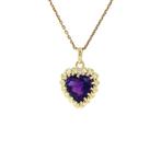 Sophia hanger 14 krt - Violet, Sieraden, Tassen en Uiterlijk, Ophalen of Verzenden, Nieuw