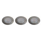 Set 3x Donna LED meubelspot keukenspot 3Watt rond, Huis en Inrichting, Ophalen of Verzenden, Nieuw