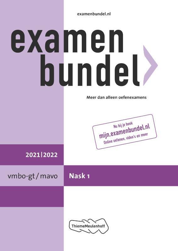 Examenbundel / vmbo-gt/mavo NaSk1 2021/2022 9789006491623, Boeken, Schoolboeken, Gelezen, Verzenden
