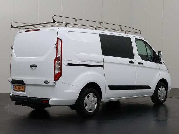 Ford Transit Custom Bestelbus L1 H1 2020 Diesel, Auto's, Ford, Dealer onderhouden, Te koop, Zwart, Handgeschakeld, Financial lease