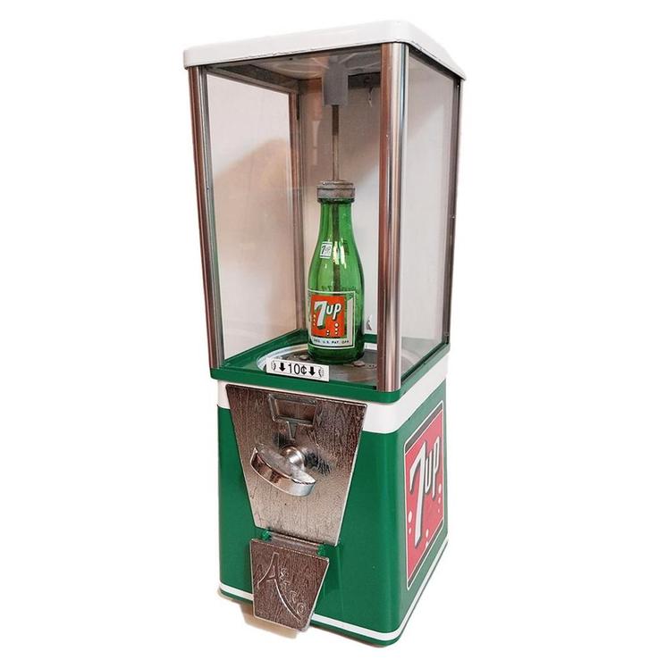 Oak Astro Snoep en Kauwgomballen Automaat met 7UP Thema, Verzamelen, Merken en Reclamevoorwerpen, Ophalen
