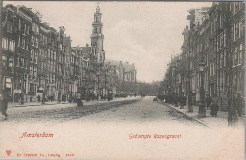AMSTERDAM - Gedemte Rozengracht, Verzamelen, Ansichtkaarten | Nederland, Verzenden