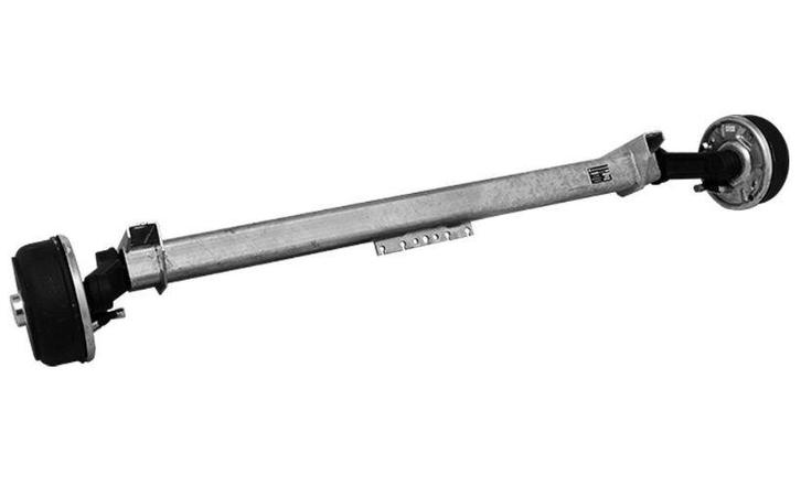 Torsie As, geremd, 1400 kilo 5 gaats, 1100/1550 mm., Auto diversen, Aanhangwagen-onderdelen, Nieuw, Verzenden