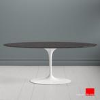 Tulip Tafel Ovaal, Green Alpi Marmer, 140x80,, 100 tot 150 cm, Verzenden, Overige materialen, Nieuw