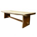 Boomstamtafel 250x90xH77,5 cm - bladdikte 8 cm, Ophalen of Verzenden, Nieuw