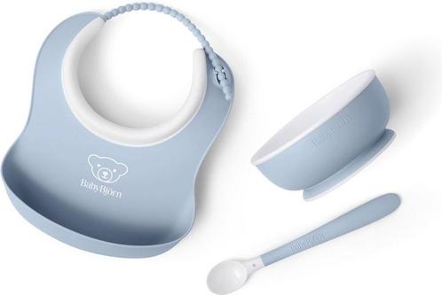 BabyBjörn Babyservies 3-delig Pastelblauw, Huis en Inrichting, Keuken | Servies, Verzenden
