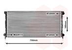 RADIATOR VOOR VW PASSAT B3 1988-1993 353121253, Ophalen of Verzenden, Nieuw