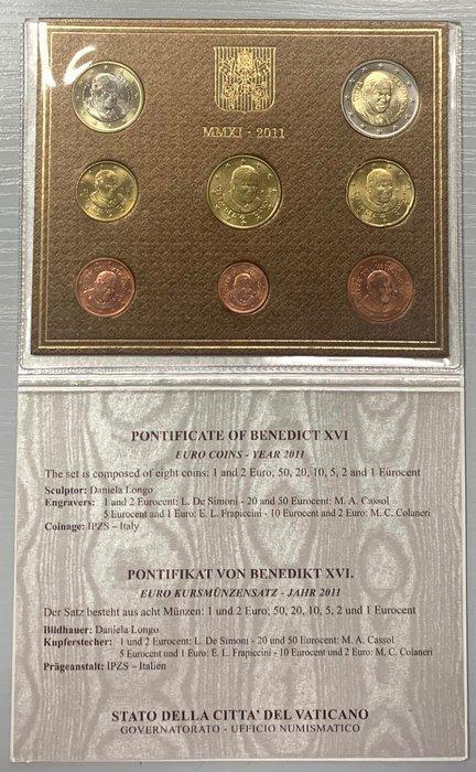 Vaticaan. Year Set (BU) 2011 (Zonder Minimumprijs), Postzegels en Munten, Munten | Europa | Euromunten