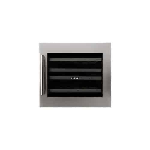 Boretti BPWKN60IX wijnkoeler Ingebouwd Roestvrijstaal 211499, Witgoed en Apparatuur, Koelkasten en IJskasten, Nieuw, 160 cm of meer