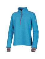 Ivanhoe wollen trui voor dames Dina half Zip Turquoise -..., Kleding | Dames, Truien en Vesten, Ivanhoe of Sweden, Verzenden, Nieuw