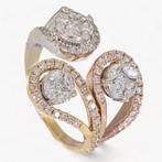 14K Gouden ring - 1,98CT Diamanten, Nieuw, Goud, Goud, Met edelsteen