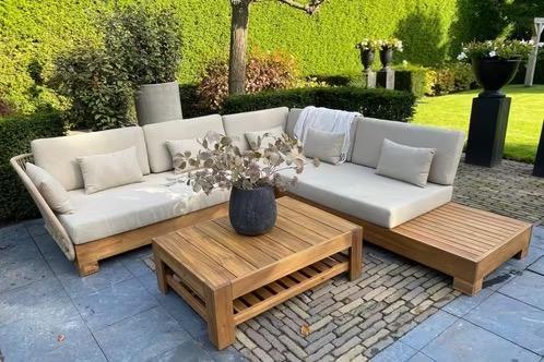 Zonkey Luxe Tuinmeubelen — GRATIS bezorging (t.w.v. €125!), Tuin en Terras, Tuinsets en Loungesets, Bank, Bijzettafel, Eettafel