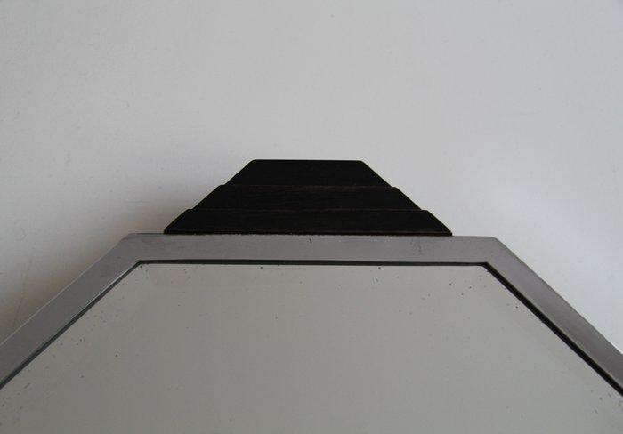 Dienblad - Glas - spiegel dienblad, Antiek en Kunst, Kunst | Designobjecten