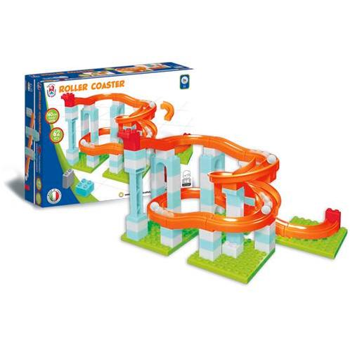 Unico Plus Knikkerbaan - Achtbaan - 62 delig, Kinderen en Baby's, Speelgoed | Duplo en Lego, Nieuw, Verzenden