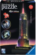 3D Puzzel - Empire State Building - Night Edition (216, Nieuw, Verzenden