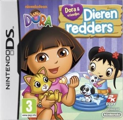 Dora en Vriendjes Dierenredders (Nintendo DS), Spelcomputers en Games, Games | Nintendo DS, Gebruikt, Verzenden