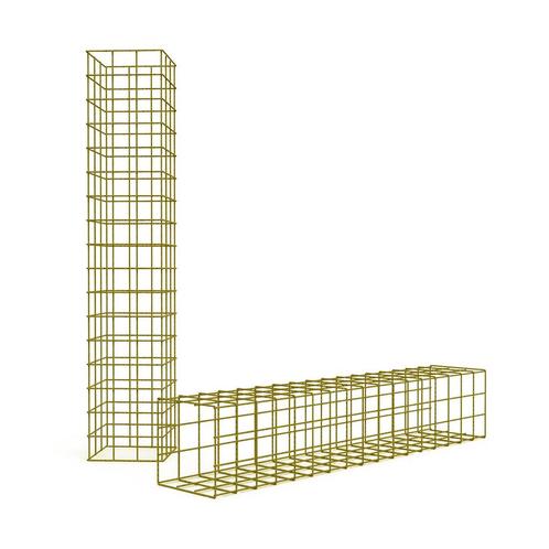 Italiaans design Wire Mesh verticaal of horizontaal kolom, Zakelijke goederen, Kantoor en Winkelinrichting | Winkel en Inventaris