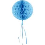 Honeycomb Bal Lichtblauw Franje 30cm, Hobby en Vrije tijd, Verzenden, Nieuw