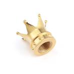 TT-products ventieldoppen Gold Crown goud 4 stuks, Ophalen of Verzenden, Nieuw