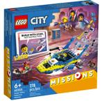 Lego City 60355 Waterpolitie recherchemissies, Nieuw, Ophalen of Verzenden