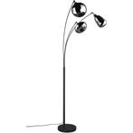 Vloerlamp - E14 Fitting - 5-lichts - Mat Zwart - Aluminium, Huis en Inrichting, Lampen | Vloerlampen, Ophalen of Verzenden, Nieuw