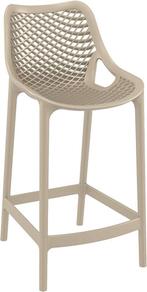 Counter Barkruk - 65 cm - Air - Taupe - Siesta, Huis en Inrichting, Barkrukken, Verzenden, Nieuw