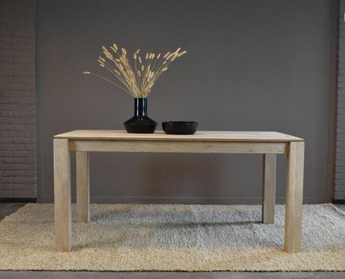 Eettafel Floris uitschuifbaar Eiken 180-230-280 cm -, Huis en Inrichting, Tafels | Eettafels, Nieuw, Ophalen of Verzenden