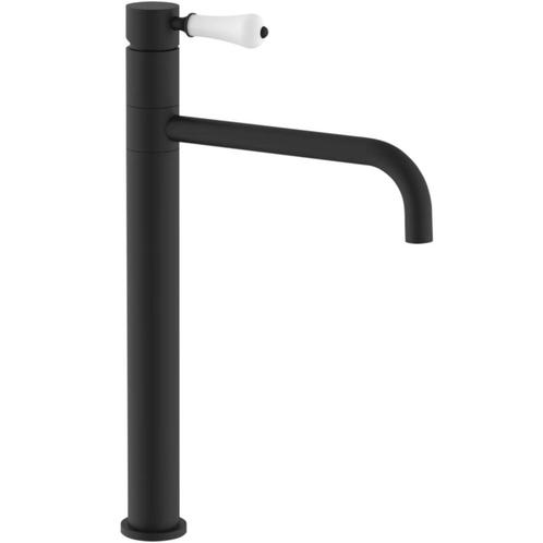 REA Hoge zwarte wastafelkraan met modern design (Kranen), Doe-het-zelf en Verbouw, Sanitair, Nieuw, Ophalen of Verzenden