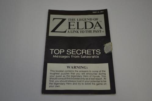 The Legend of Zelda: A Link to the Past - Top Secrets (SNES, Spelcomputers en Games, Spelcomputers | Nintendo Consoles | Accessoires