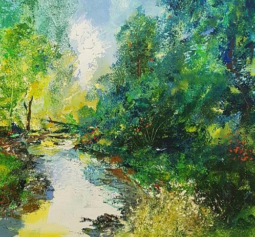 Denis Ferté - Printemps !, Antiek en Kunst, Kunst | Schilderijen | Klassiek
