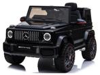 Mercedes G63, 12 volt Kinder Accu Auto, rubberen banden, led, Kinderen en Baby's, Speelgoed | Buiten | Accuvoertuigen, Ophalen of Verzenden