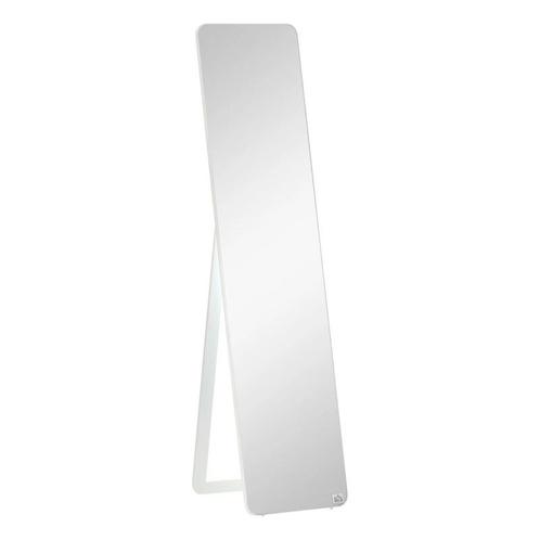 TRUUSK Staande Spiegel Wit Hout 37 Cm X 43 Cm X 156 Cm, Huis en Inrichting, Tafels | Kaptafels, Nieuw, Verzenden