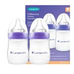 Lansinoh NaturalWave Babyflessen - 160 ml - 2st, Ophalen of Verzenden, Nieuw, Overige typen