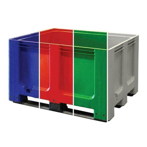 Kunststof palletbox, kuubskist, plastic box 120x100x76 cm, Doe-het-zelf en Verbouw, Kratten en Dozen, 100 cm of meer, Nieuw, Bak of Kist