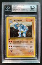 Pokémon - 3 Graded card - 1999 1st Edition Maschock #34 -, Nieuw