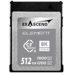 Exascend Element Cfexpress (Type B) 512GB, Audio, Tv en Foto, Fotografie | Geheugenkaarten, Nieuw, Overige merken, Overige typen