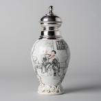 Theekistje / doosje - Porselein - Qianlong (1736-1795)