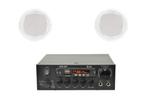 Adastra Shop 4 Plafond Inbouw Speakerset Voor Winkels, Audio, Tv en Foto, Luidsprekers, Verzenden, Nieuw, Overige typen, Overige merken