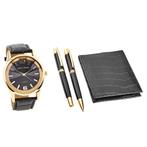 Pierre Cardin Cadeauset heren Horloge & Portemonnee & Pen, Nieuw