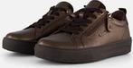 Tamaris Comfort Sneakers brons Leer - Dames - Maat 40 (Mode), Kleding | Dames, Schoenen, Verzenden, Nieuw