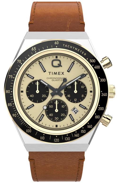 Timex TW2W64400 Q Chronograph horloge, Sieraden, Tassen en Uiterlijk, Horloges | Heren, Polshorloge, Nieuw, Overige merken, Verzenden