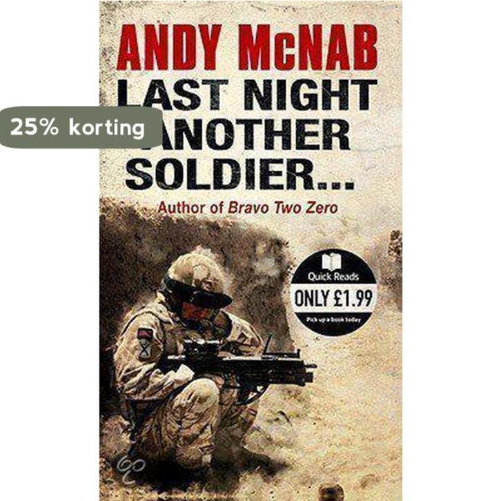 Last Night Another Soldier 9780552161688 Andy McNab, Boeken, Taal | Engels, Gelezen, Verzenden