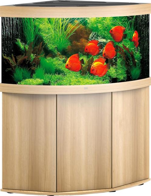 Trigon 350 LED Aquarium + Meubel Lichtbruin, Dieren en Toebehoren, Vissen | Aquaria en Toebehoren, Nieuw, Ophalen of Verzenden