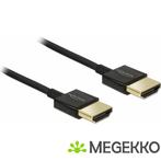 DeLOCK 84786 HDMI kabel high speed HDMI/HDMI, 0.5 m, Computers en Software, Overige Computers en Software, Nieuw, Verzenden