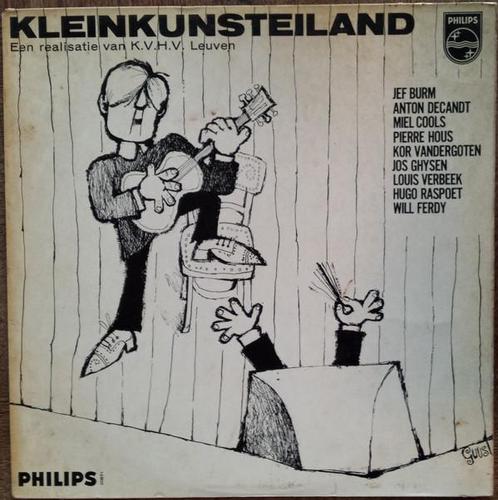 LP gebruikt - Various - Kleinkunsteiland, Cd's en Dvd's, Vinyl | Nederlandstalig, Zo goed als nieuw, Verzenden