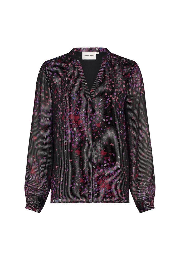 -50% Fabienne Chapot  Fabienne Chapot Clt-bls-61 frida blous, Kleding | Dames, Blouses en Tunieken, Zwart, Nieuw, Verzenden