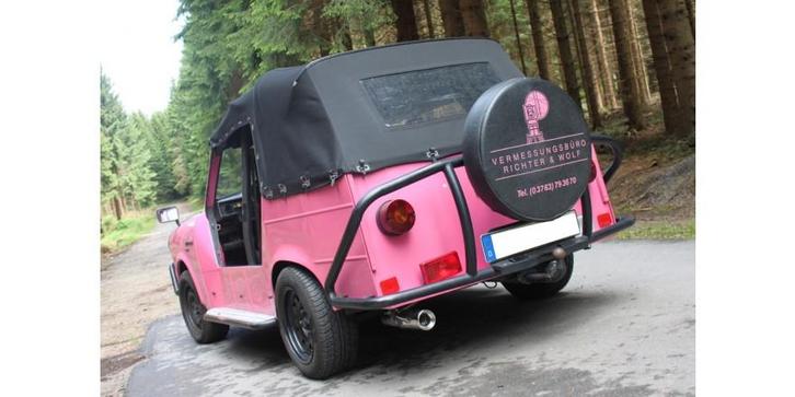 FOX Trabant 1.1 Kübelwagen einddemper - 1x80 type 13, Auto-onderdelen, Uitlaatsystemen, Nieuw, Verzenden