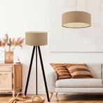 lux.pro Hanglamp en staande lamp Scunthorpe wit zwart en bei, Verzenden, Nieuw